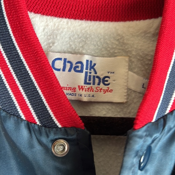 Vintage 1987 Minnesota Twins Bomber Jacket Size L - Picture 3 of 4